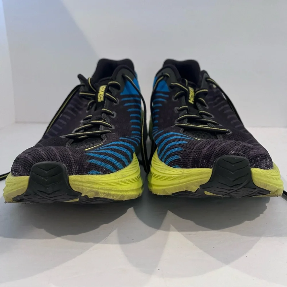 Men’s US 11 Hoka One One Rincon Black Citrus Running Sneakers 1102874 BCTRS - Picture 5 of 16